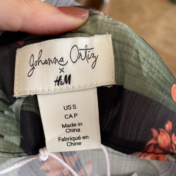 Johanna Ortiz x H&M green floral dress - Picture 7 of 8